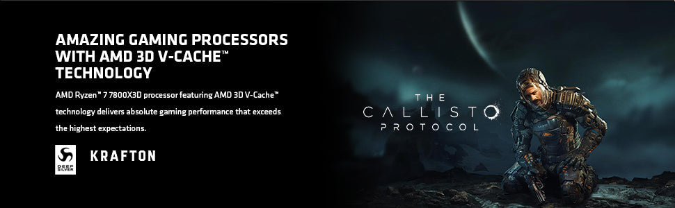 AMD Ryzen 7 7800X3D 8-Core, 16-Thread Desktop Processor Elite