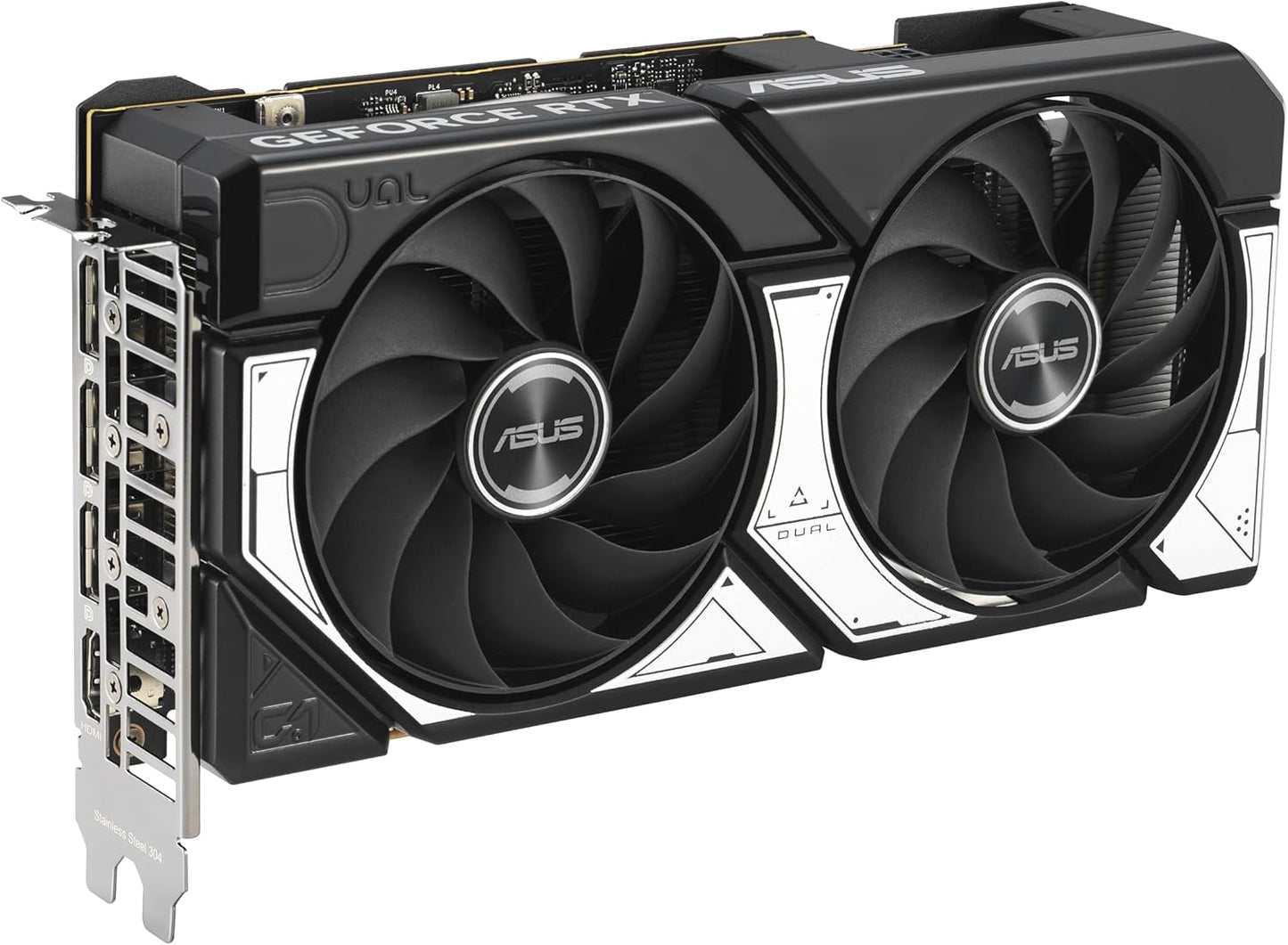 ASUS Dual GeForce RTX™ 5060 8GB GDDR7 OC Edition (PCIe 5.0, 8GB GDDR7, DLSS 4, HDMI 2.1b, DisplayPort 2.1b, 2.5-Slot Design, Axial-tech Fan Design, 0dB Technology, and More) Elite