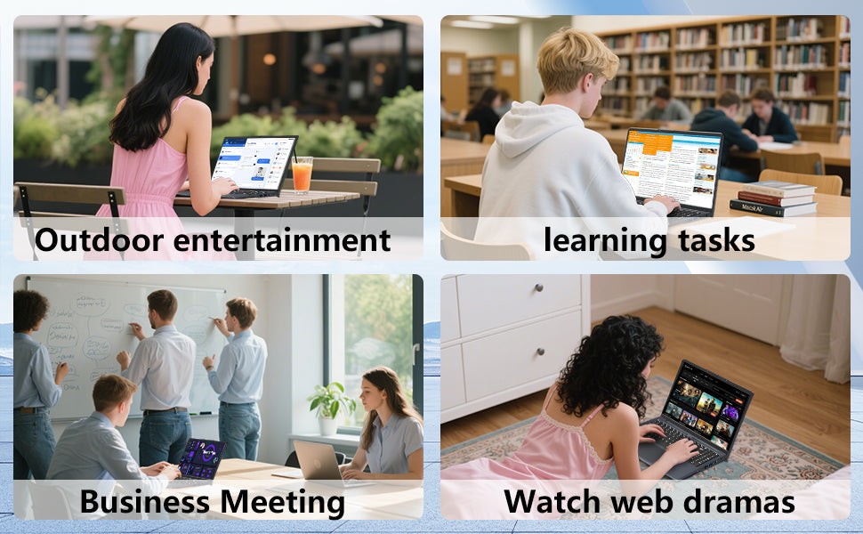 16 Inch Laptop Computer, FHD IPS 1200p Screen, Gaming Laptop i5 (Up to 3.6GHz) for 16GB LPDDR4 RAM 1TB SSD, 180 Angle Open WiFi 5 HDMI Backlit Keyboard UHD Graphics 617 with Numeric Keypad Elite