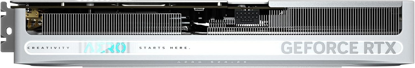 GIGABYTE GeForce RTX 5080 AERO OC SFF 16G Graphics Card, WINDFORCE Cooling System, 16GB 256-bit GDDR7, GV-N5080AERO OC-16GD Video Card Elite