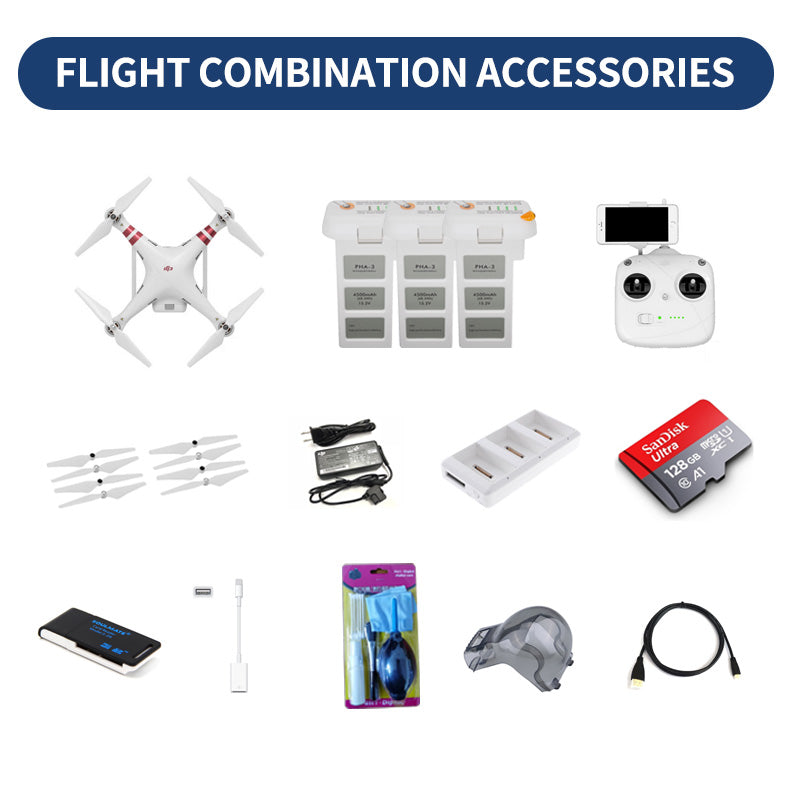 Original  PHANTOM 3S 2.7K HD Quadcopter Aerial Photography UAV Flight Combination Elite
