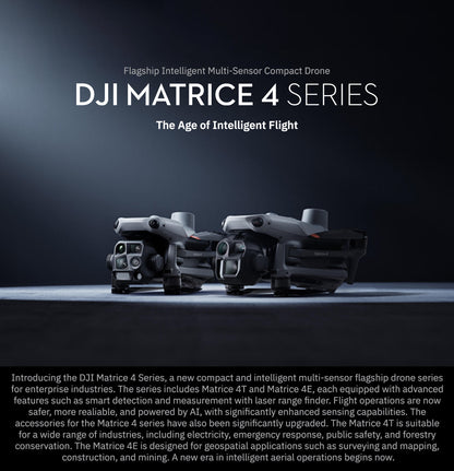 DJI Matrice 4E (Universal Edition) Enterprise Drone With Laser Range Module 49min Flight Time For Surveying and Mapping M4E UAV Elite