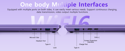 2025 16 Inch Gaming Laptop N5095 (Up to 2.9 GHz) 12GB+512GB SSD Support 1TB Expand Win 11 Laptops 1920 * 1200 FHD Screen 5G WiFi BT 4.2 Webcam Cooling Fan Numeric Keypad-Purple Elite