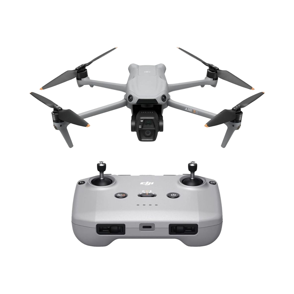 For DJI Air 3S (RC-N3) Prosumer Drones with 4K Dual-Camera 1\" CMOS Wide-Angle Camera 45-min Max Flight 20km Transmission Range Elite