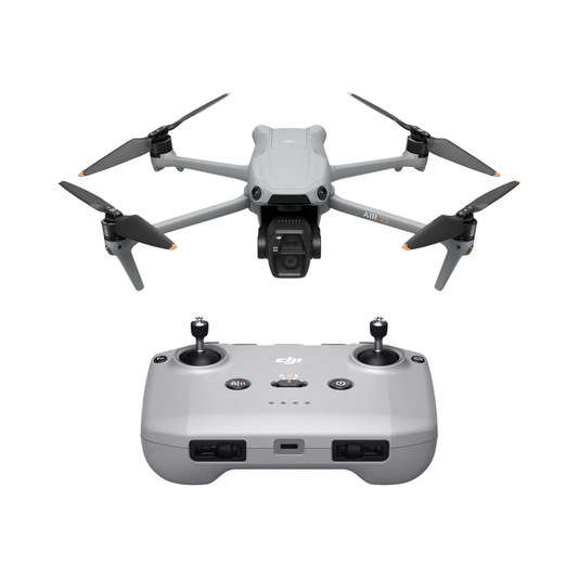 For DJI Air 3S (RC-N3) Prosumer Drones with 4K Dual-Camera 1\" CMOS Wide-Angle Camera 45-min Max Flight 20km Transmission Range Elite