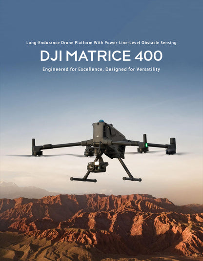 DJI Matrice 400 RTK Dron Quadcopter with Long-Endurance Drone Platform With Power-Line-Level Obstacle Sensing Elite