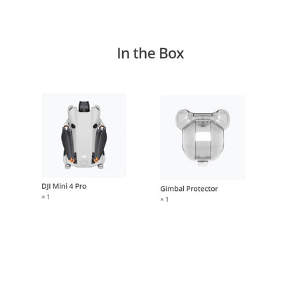 DJI Mini 4 Pro Replacement Aircraft Unit (Excludes Remote, Battery, Accessories) Elite