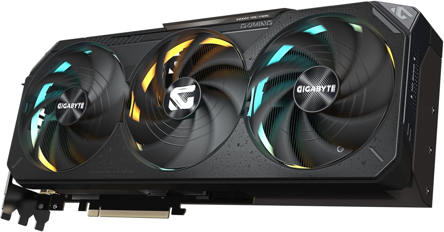 GIGABYTE GeForce RTX 5080 Gaming OC 16G Graphics Card, WINDFORCE Cooling System, 16GB 256-bit GDDR7, GV-N5080GAMING OC-16GD Video Card Elite