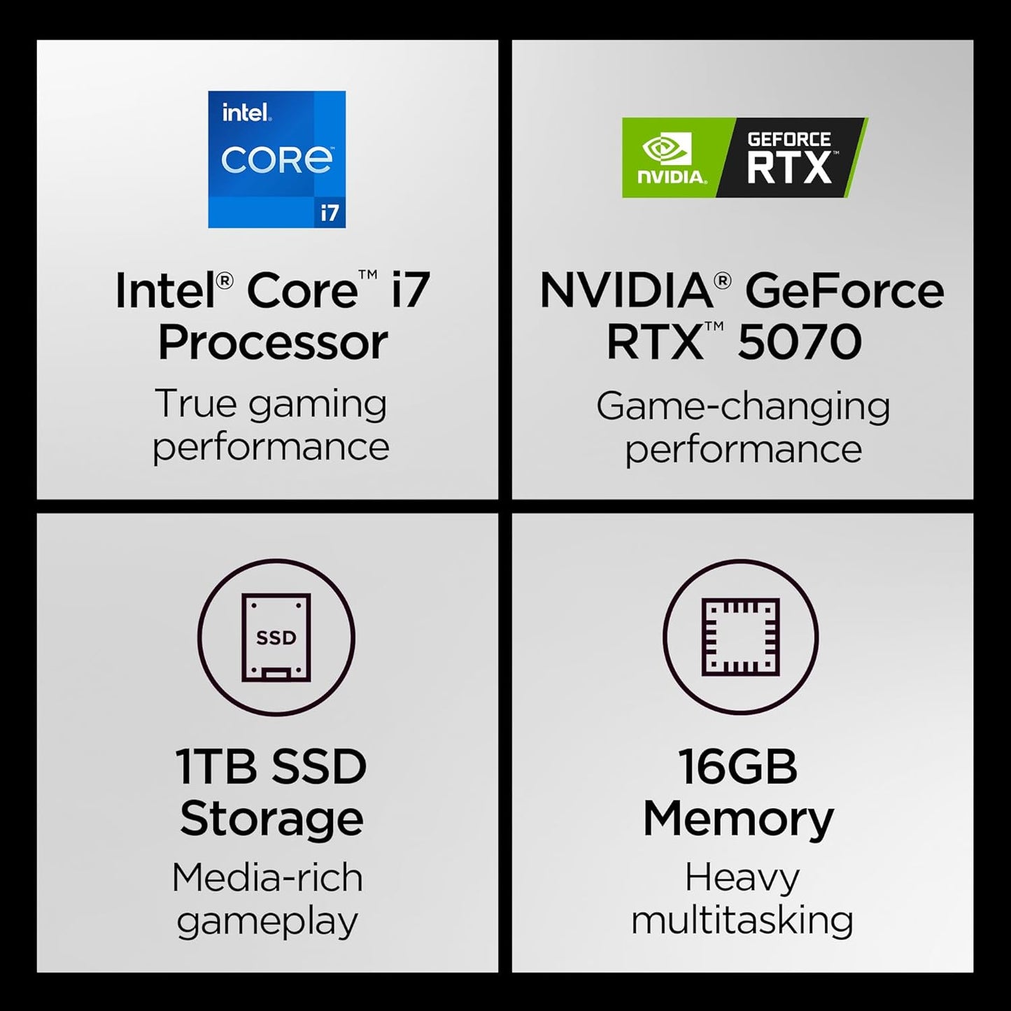 Lenovo Legion 5i – Gaming Laptop - Intel® Core™ i7-14700HX - 15" 2.5K WQXGA PureSight OLED Display–165Hz Refresh Rate–NVIDIA® GeForce RTX™ 5070 – 16 GB Memory – 1 TB Storage – 3 Months of PC GamePass Elite