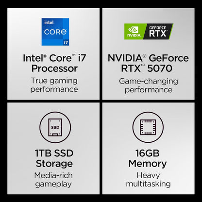 Lenovo Legion 5i – Gaming Laptop - Intel® Core™ i7-14700HX - 15" 2.5K WQXGA PureSight OLED Display–165Hz Refresh Rate–NVIDIA® GeForce RTX™ 5070 – 16 GB Memory – 1 TB Storage – 3 Months of PC GamePass Elite