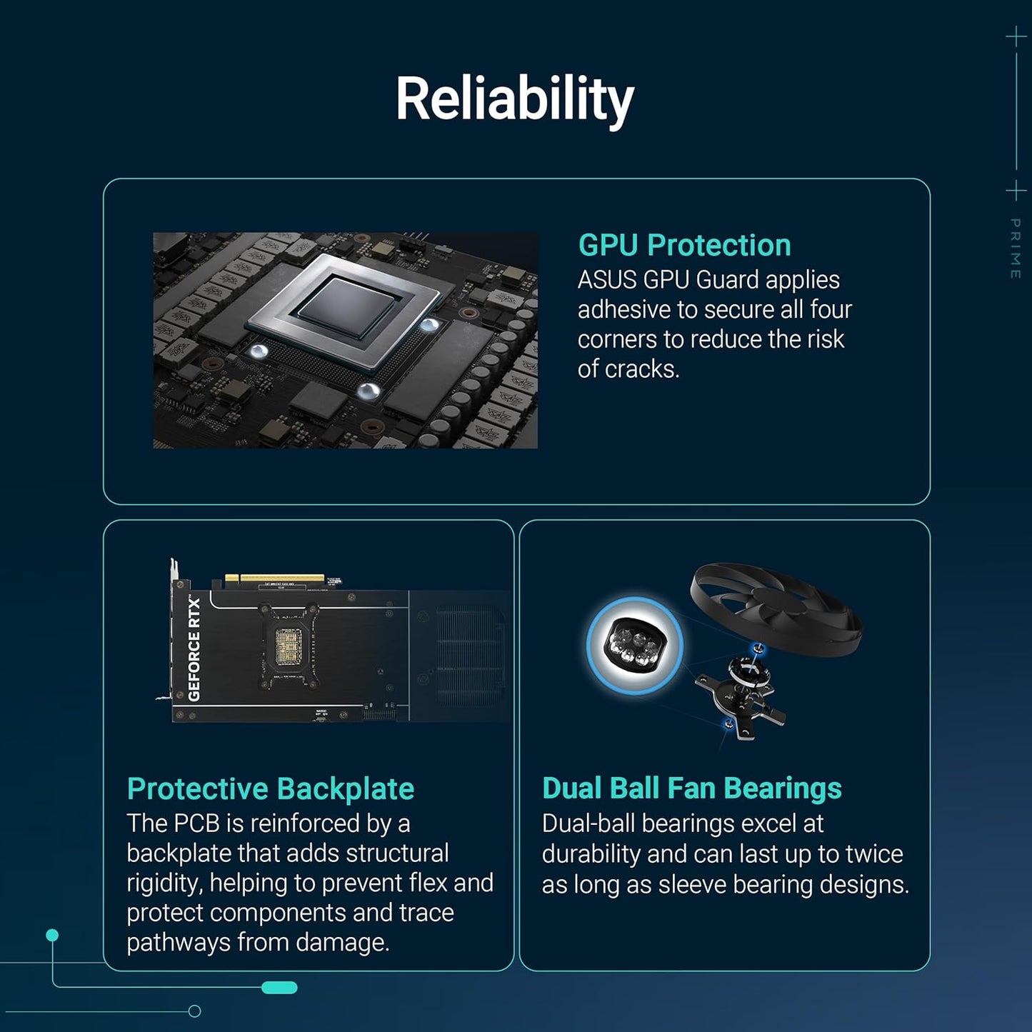 ASUS The SFF-Ready Prime GeForce RTX™ 5070 12GB GDDR7 Graphics Card (PCIe® 5.0, 12GB GDDR7, HDMI®/DP 2.1, 2.5-Slot, Axial-tech Fans, Dual BIOS) Elite