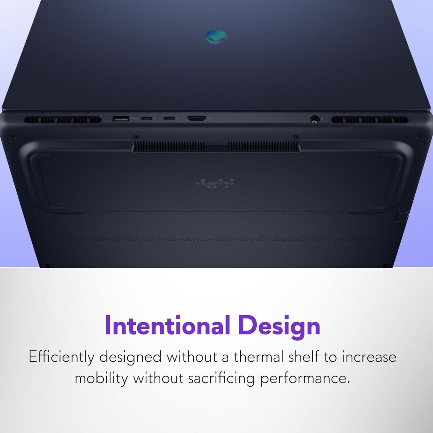 Alienware 16 Aurora Gaming Laptop AC16250-16" WQXGA 120Hz Display, Intel Core 7-240H Processor, 16GB DDR5 RAM, 1TB SSD, NVIDIA GeForce RTX 5050 8GB Graphics, Windows 11 Home, Onsite Service - Blue Elite