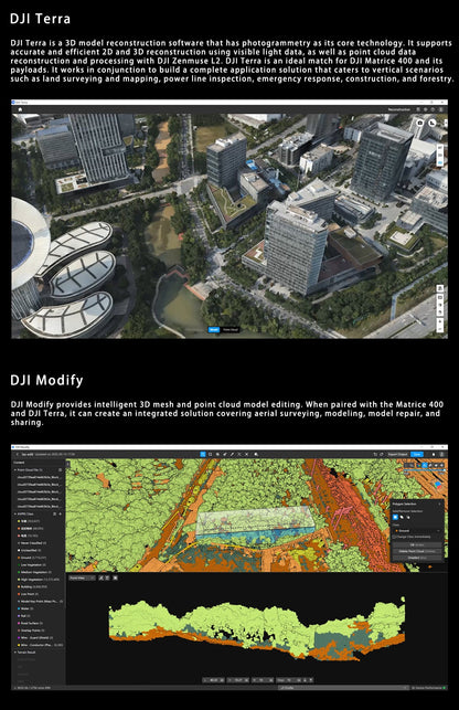 Matrice 400 Worry-Free Plus Combo Wire-grade Obstacle Avoidance And Long Endurance Intelligent Flagship Flight Platform UAV Elite