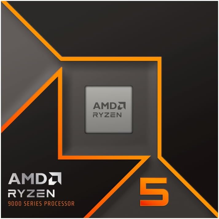 AMD Ryzen™ 5 9600X 6-Core, 12-Thread Unlocked Desktop Processor Elite