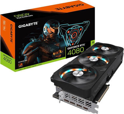 GIGABYTE GeForce RTX 5080 WINDFORCE SFF 16G Graphics Card, 16GB 256-bit GDDR7, PCIe 5.0, WINDFORCE Cooling System, GV-N5080WF3-16GD Video Card Elite