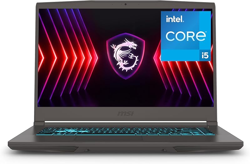 MSI Thin 15 B13VE-1697CA 15.6" 144Hz Gaming Laptop Intel® Core™ i5-13420H RTX 4050 16GB 512GB NVMe SSD Win11 Elite