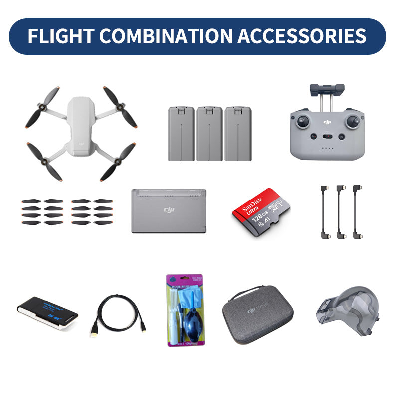 Original  Royal Mavic Mini2 4K HD Quadcopter Aerial Photography UAV Flight Combination Suit Elite