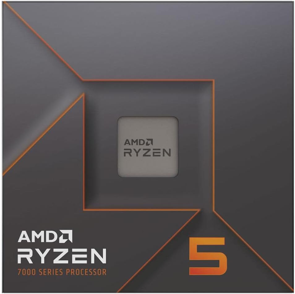 AMD Ryzen 5 7600X 6-Core, 12-Thread Unlocked Desktop Processor Elite