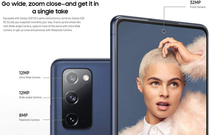 Samsung Galaxy S20FE 5G 128GB Cloud Navy Unlocked Elite