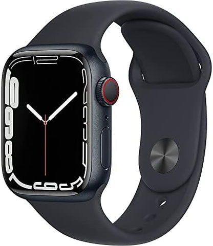 Apple Watch Series 7 GPS+Cellular 45mm Midnight Aluminum Case Sport Band Elite