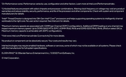 Intel Core i7-13700K Gaming Desktop Processor 16 cores (8 P-cores + 8 E-cores) with Integrated Graphics - Unlocked Elite