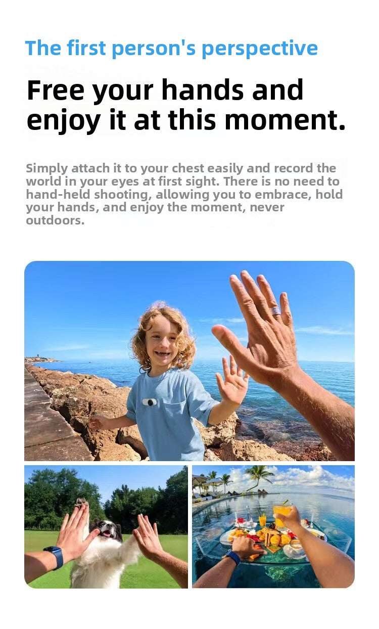 In-sta360 Go3s 128GB White Miniature Action & Sports Camcorder 4K Hand-Free POVs Stabilized Battery Life for 140 Minutes Elite