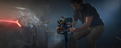 For DJI RS 4 Pro 3-Axis Gimbal Stabilizer for DSLR Cinema Cameras Compatible for Canon Native Vertical Shooting 4.5kg (10lbs) Elite