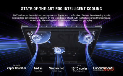 ASUS ROG Strix SCAR 18 (2025) Gaming Laptop, 18” ROG Nebula HDR 16:10 2.5K 240Hz/3ms, NVIDIA GeForce RTX 5090, Intel Core Ultra 9 275HX, 32GB DDR5, 2TB PCIe Gen 4 SSD, Wi-Fi 7, Win 11 Pro, G835LX-XS97 Elite