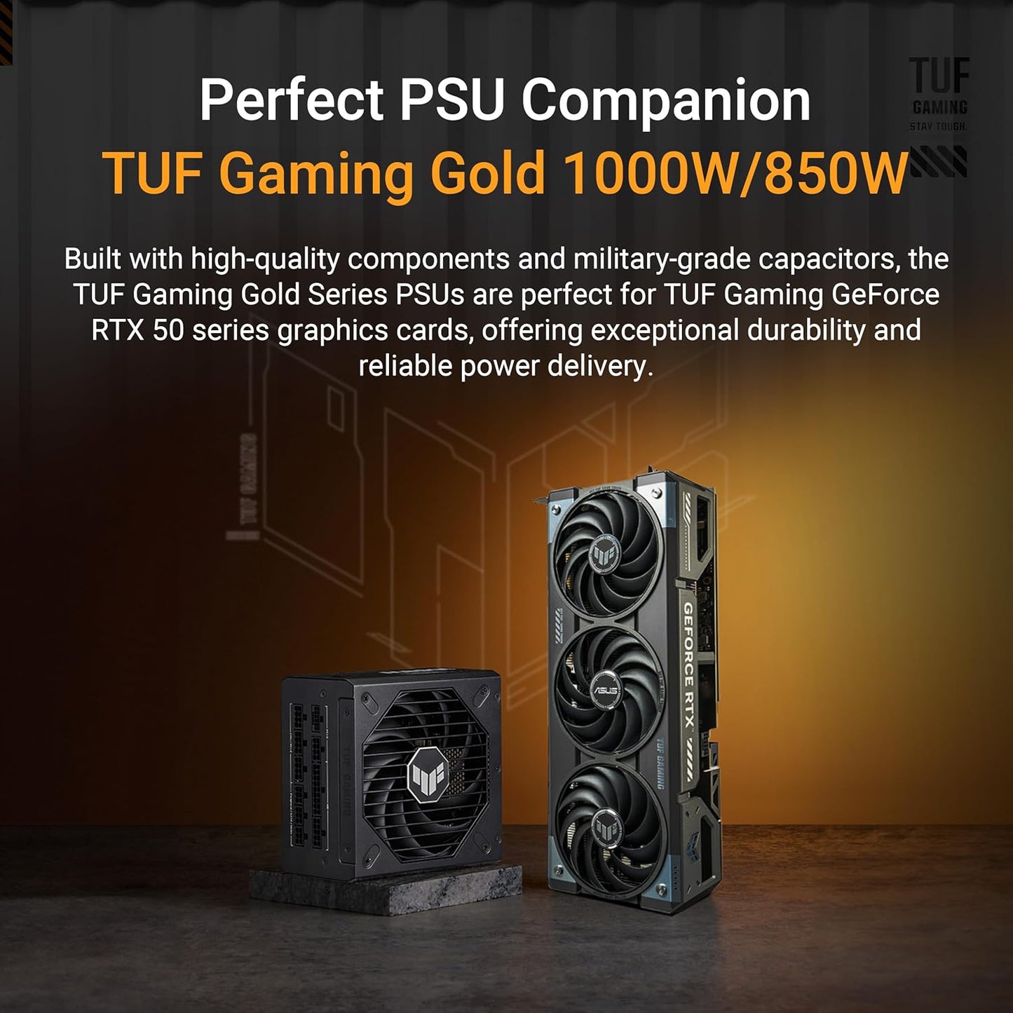 ASUS TUF Gaming GeForce RTX ™ 5070 12GB GDDR7 OC Edition Gaming Graphics Card (PCIe® 5.0, HDMI®/DP 2.1, 3.125-slot, Military-Grade Components, Protective PCB Coating, axial-tech Fans) Elite