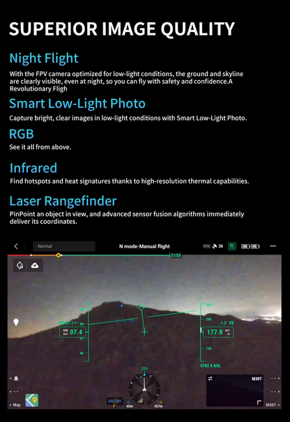 DJI M30T DJI Matrice 30T Drone With 4K HD Thermal Camera Laser Rangefinder Sensor 40+ Min Flight Time Long Distance GPS RC UAV Elite