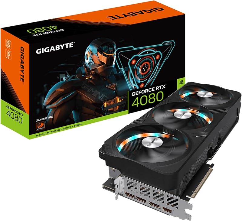 GIGABYTE GeForce RTX 5080 WINDFORCE SFF 16G Graphics Card, 16GB 256-bit GDDR7, PCIe 5.0, WINDFORCE Cooling System, GV-N5080WF3-16GD Video Card Elite