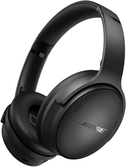 Bose Quiet Comfort Wireless Noise Cancelling Over Ear Bluetooth Headphones 24Hr Battery Black Elite