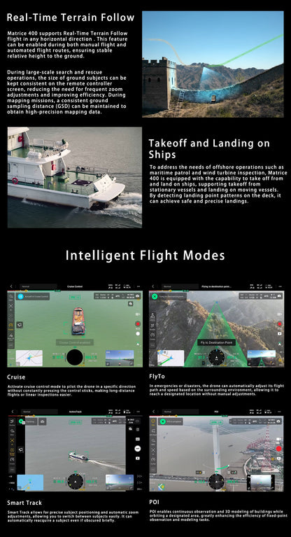 Matrice 400 Worry-Free Plus Combo Wire-grade Obstacle Avoidance And Long Endurance Intelligent Flagship Flight Platform UAV Elite