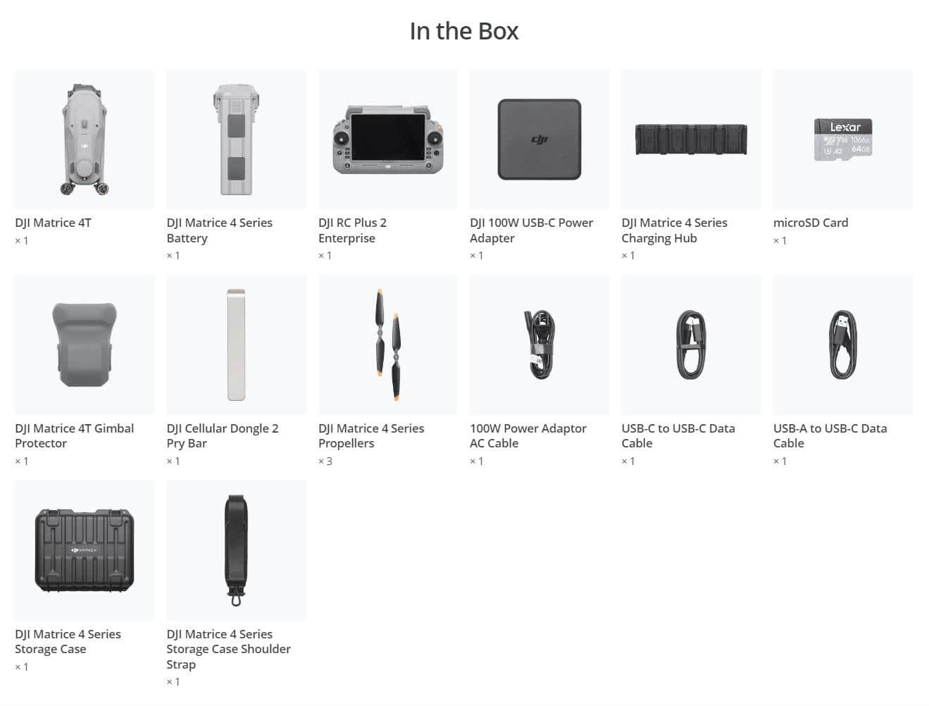 New DJI Matrice 4T Drone with 48MP Thermal and 48MP Wide-Angle Camera NIR Auxiliary LED Lights Plastic Material App Controlled Elite