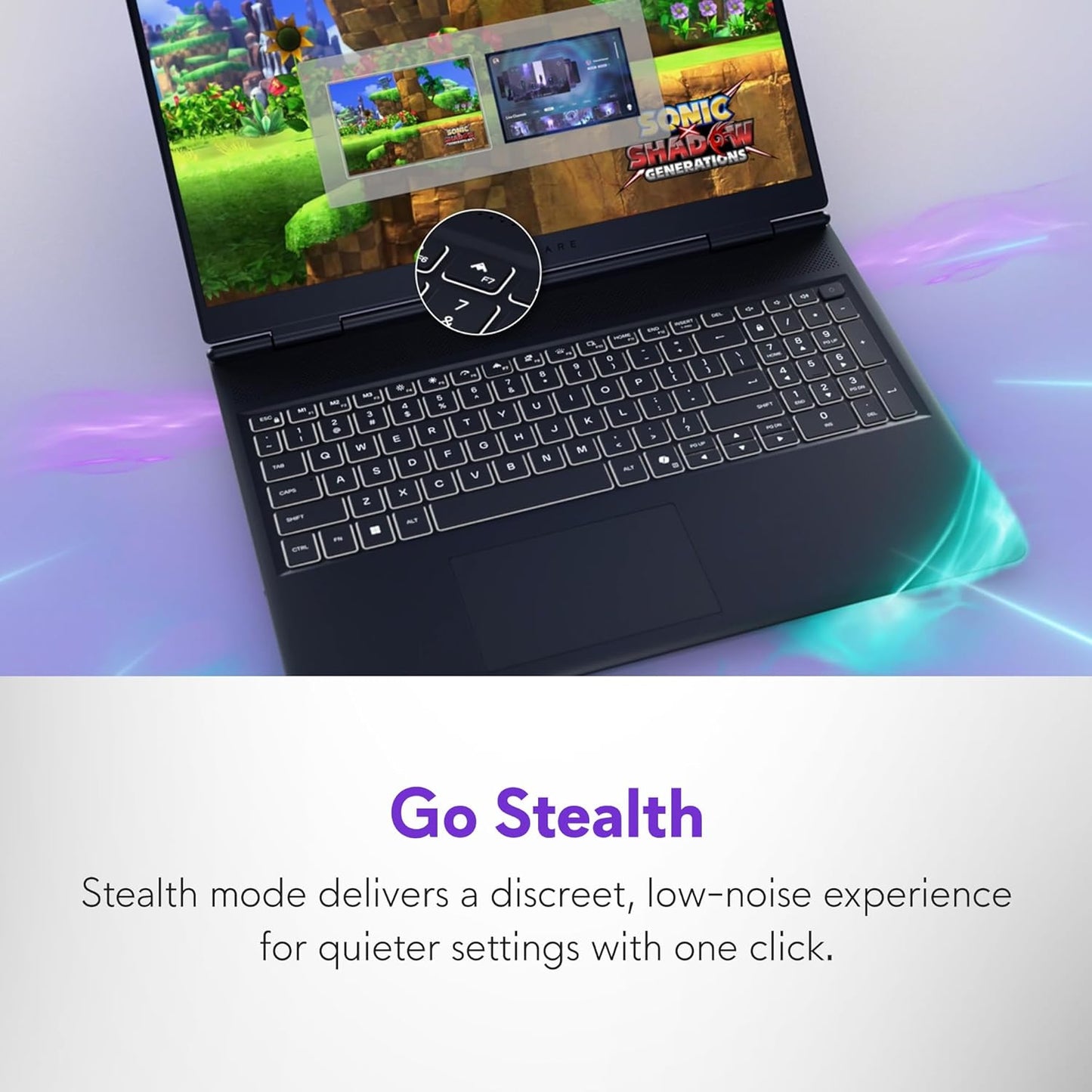 Alienware 16 Aurora Gaming Laptop AC16250-16" WQXGA 120Hz Display, Intel Core 7-240H Processor, 16GB DDR5 RAM, 1TB SSD, NVIDIA GeForce RTX 5050 8GB Graphics, Windows 11 Home, Onsite Service - Blue Elite