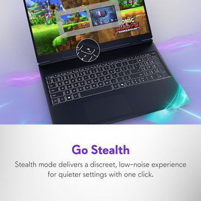 Alienware 16 Aurora Gaming Laptop AC16250-16" WQXGA 120Hz Display, Intel Core 7-240H Processor, 16GB DDR5 RAM, 1TB SSD, NVIDIA GeForce RTX 5050 8GB Graphics, Windows 11 Home, Onsite Service - Blue Elite