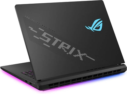 ASUS ROG Strix SCAR 18 (2025) Gaming Laptop, 18” ROG Nebula HDR 16:10 2.5K 240Hz/3ms, NVIDIA GeForce RTX 5090, Intel Core Ultra 9 275HX, 32GB DDR5, 2TB PCIe Gen 4 SSD, Wi-Fi 7, Win 11 Pro, G835LX-XS97 Elite