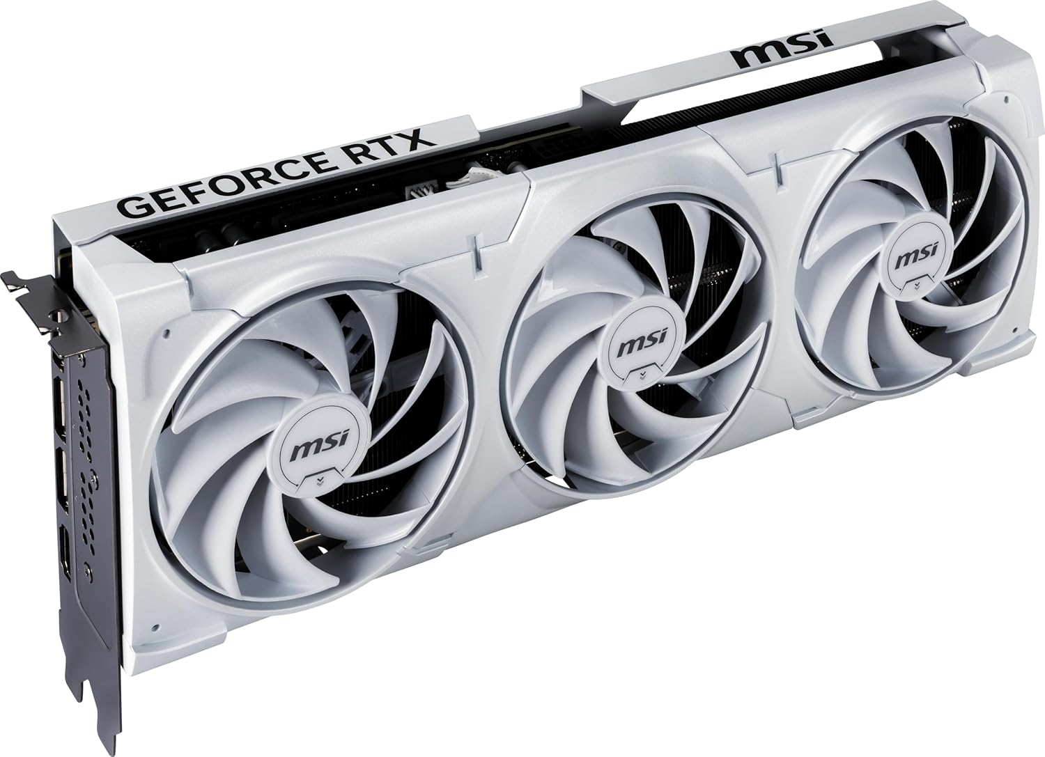 MSI Gaming RTX 5080 16G Ventus 3X OC White Graphics Card (16GB GDDR7, 256-bit, Extreme Clock TBD MHz, DisplayPort x 3 2.1a, HDMI 2.1b, NVIDIA Blackwell Architecture) Elite