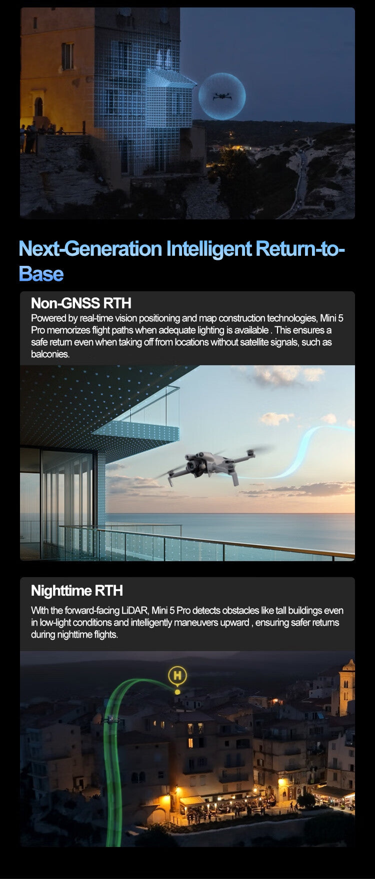 DJI Mini 5 Pro fly more combo (DJI rc 2) Professional Flagship Drone New Model with Upgraded HD Resolution Elite