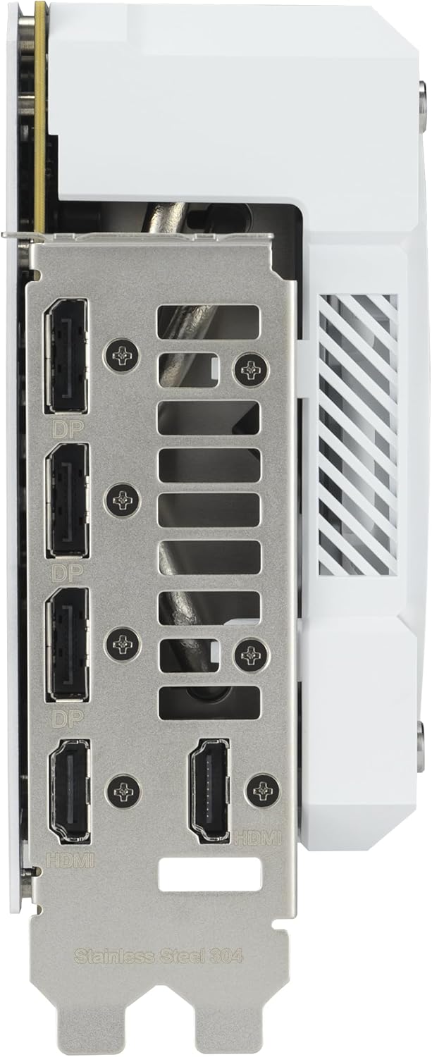 ASUS TUF Gaming GeForce RTX ™ 5070 Ti 16GB GDDR7 White OC Edition Gaming Graphics Card (PCIe® 5.0, HDMI®/DP 2.1, 3.125-slot, Military-Grade Components, Protective PCB Coating, axial-tech Fans) Elite