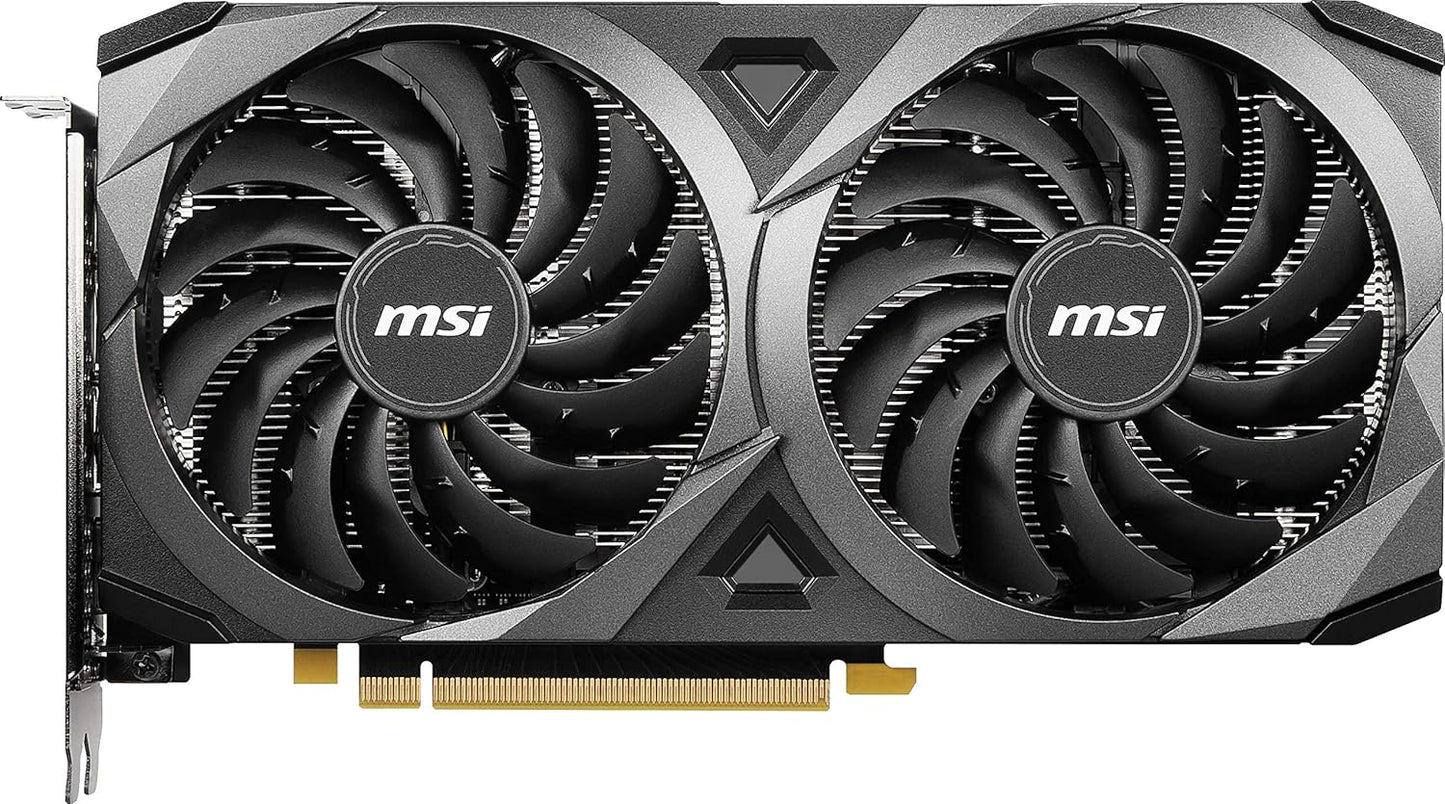MSI Gaming GeForce RTX 3060 12GB 15 Gbps GDRR6 192-Bit HDMI/DP PCIe 4 Torx Twin Fan Ampere OC Graphics Card Elite