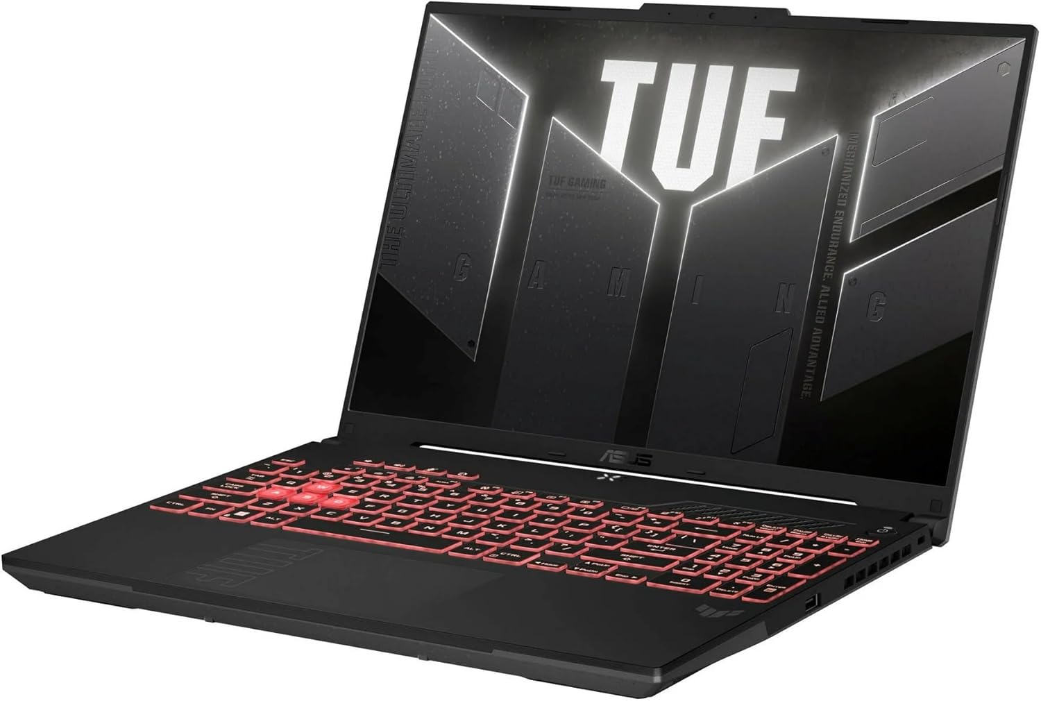 ASUS TUF Gaming A16 Laptop: AMD Ryzen 7 7445HS, 16" Full HD+ 145Hz Display, NVIDIA GeForce RTX 4050, 16GB DDR5 RAM, 512GB SSD, Backlit Keyboard, Windows 11 Elite