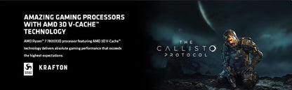 AMD Ryzen 7 7800X3D 8-Core, 16-Thread Desktop Processor Elite