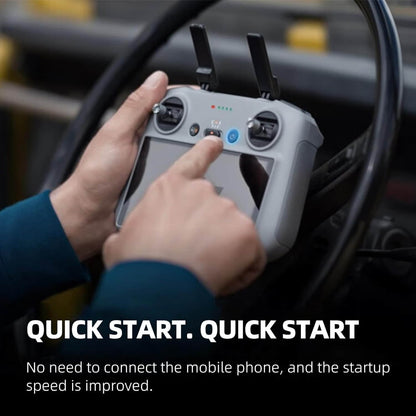 DJI RC 2, Remote Controller with Next-Gen Processor, 20km O4 Transmission, 5.5-inch FHD Screen,, Smart Controller for Drones Elite