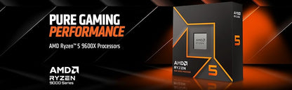 AMD Ryzen™ 5 9600X 6-Core, 12-Thread Unlocked Desktop Processor Elite