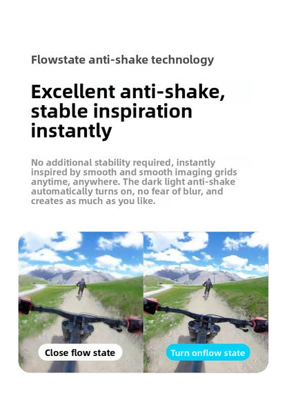 Insta360 One X2 360-Degree WaterProof Sports Action Camera with 5.7K AI Edit Live Webcam Voice Control Panoramic Features Elite