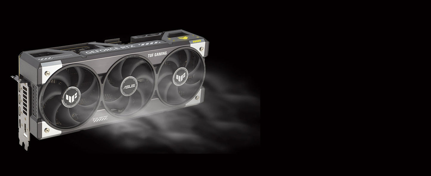 ASUS TUF Gaming GeForce RTX ™ 5080 16GB GDDR7 OC Edition Gaming Graphics Card (PCIe® 5.0, HDMI®/DP 2.1, 3.6-Slot, Military-Grade Components, Protective PCB Coating, axial-tech Fans, Vapor Chamber) Elite