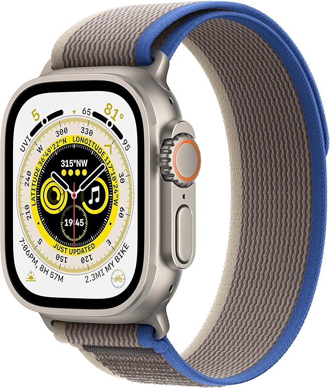 Apple Watch Ultra GPS+Cellular 49mm Titanium MidnightOceanBand OneSize Elite