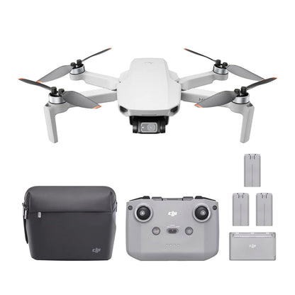 For DJI Mini 2 Drone with 4K Zoom Camera 21-30min Long Range 6-axis Gyro Expert Level Remote Control Plastic Material Elite