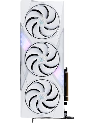 MSI Gaming RTX 5070 TI 16G Gaming Trio OC White Graphics Card (16GB GDDR7, 256-bit, Extreme Performance: 2580 MHz, DisplayPort x 3 2.1a, HDMI 2.1b, NVIDIA Blackwell Architecture) Elite